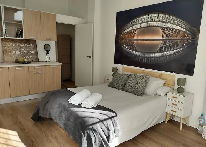 District Key - Valencia, Plaza Del Cedro Apartament *